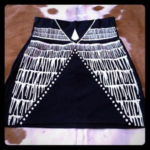 Screen Printed Tribal Skirt